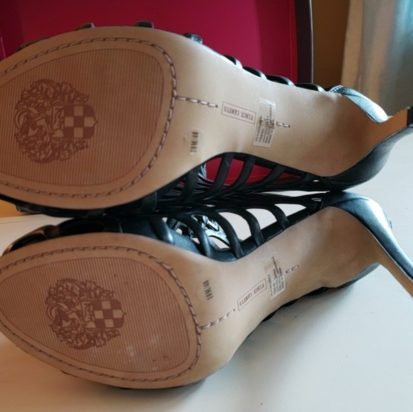 Vince Camuto Fontanela Caged Sandal Sz 10 - Picture 2 of 7